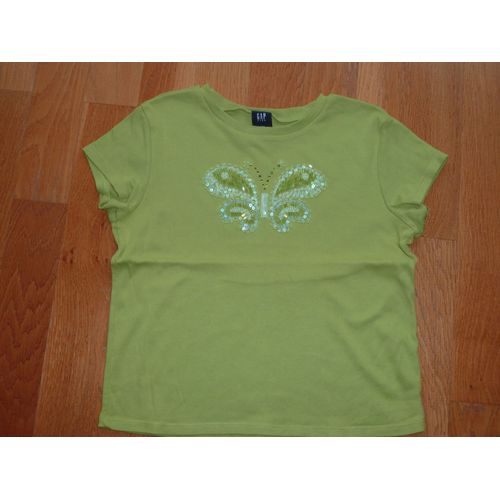 T-Shirt Gap Vert Clair 8 Ans