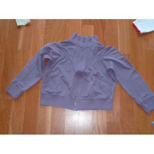 Gilet Tissaia Violine 8 Ans