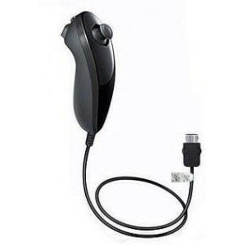 Manette Wii Nunchuck Noire Compatible