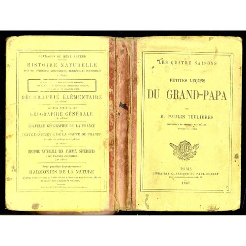 Les Quatre Saisons   Petites Leçons De Grand-Papa