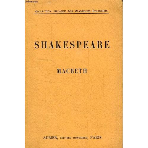 livre macbeth original