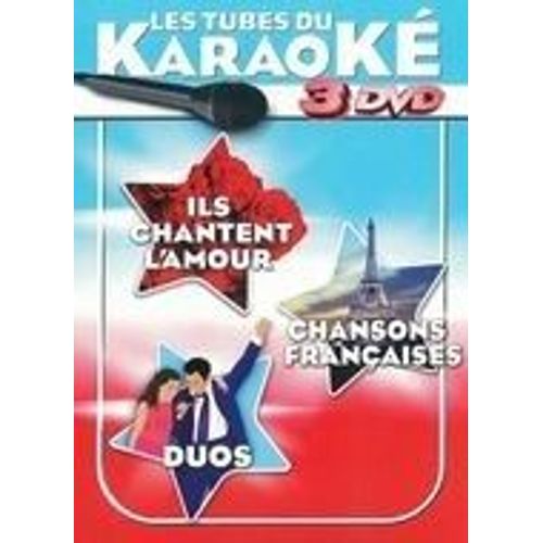 Les Tubes Du Karaoké : Chantent L'amour - Chansons Françaises - Duos (Coffret De 3 Dvd)