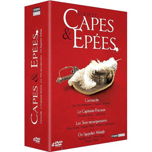 Capes & Épées - Coffret - Cartouche + Capitaine Fracasse + Les 3 Mousquetaires + On L'appelait Milady