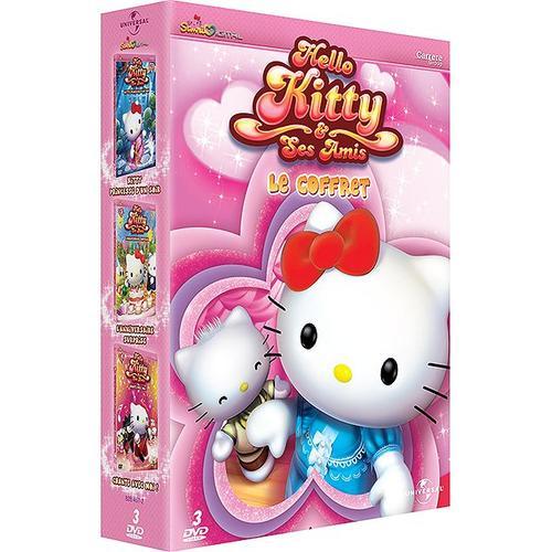 Les Aventures De Hello Kitty & Ses Amis - Le Coffret - Princesse D'un Soir + L'anniversaire Surprise + Chante Avec Moi