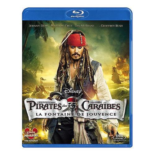 Pirates Des Caraïbes : La Fontaine De Jouvence - Blu-Ray