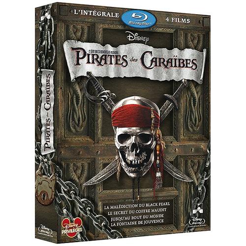 Pirates Des Caraïbes - L'intégrale 4 Films - Blu-Ray