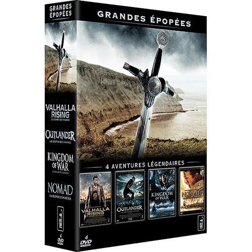 Grandes Épopées - Coffret - Valhalla Rising + Outlander + Kingdom Of War + Nomad