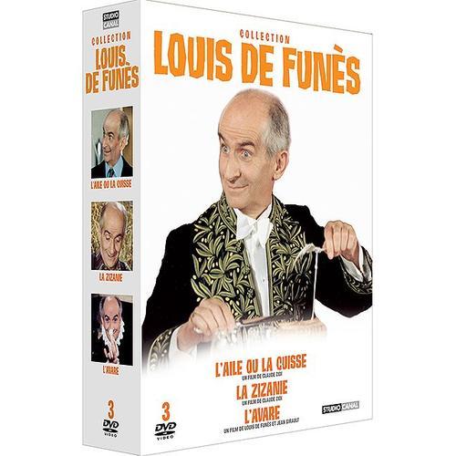 Collection Louis De Funès - L'aile Ou La Cuisse + La Zizanie + L'avare