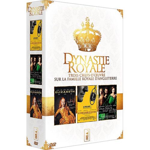 Dynastie Royale - Coffret - Le Discours D'un Roi + Deux Soeurs Pour Un Roi + Elizabeth