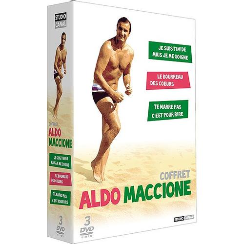 Coffret Aldo Maccione - Je Suis Timide Mais Je Me Soigne + Le Bourreau Des Coeurs + Te Marre Pas, C'est Pour Rire