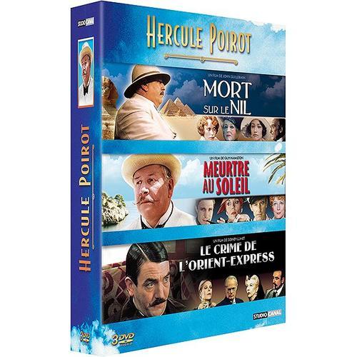 Hercule Poirot - Coffret - Le Crime De L'orient Express + Mort Sur Le Nil + Meurtre Au Soleil