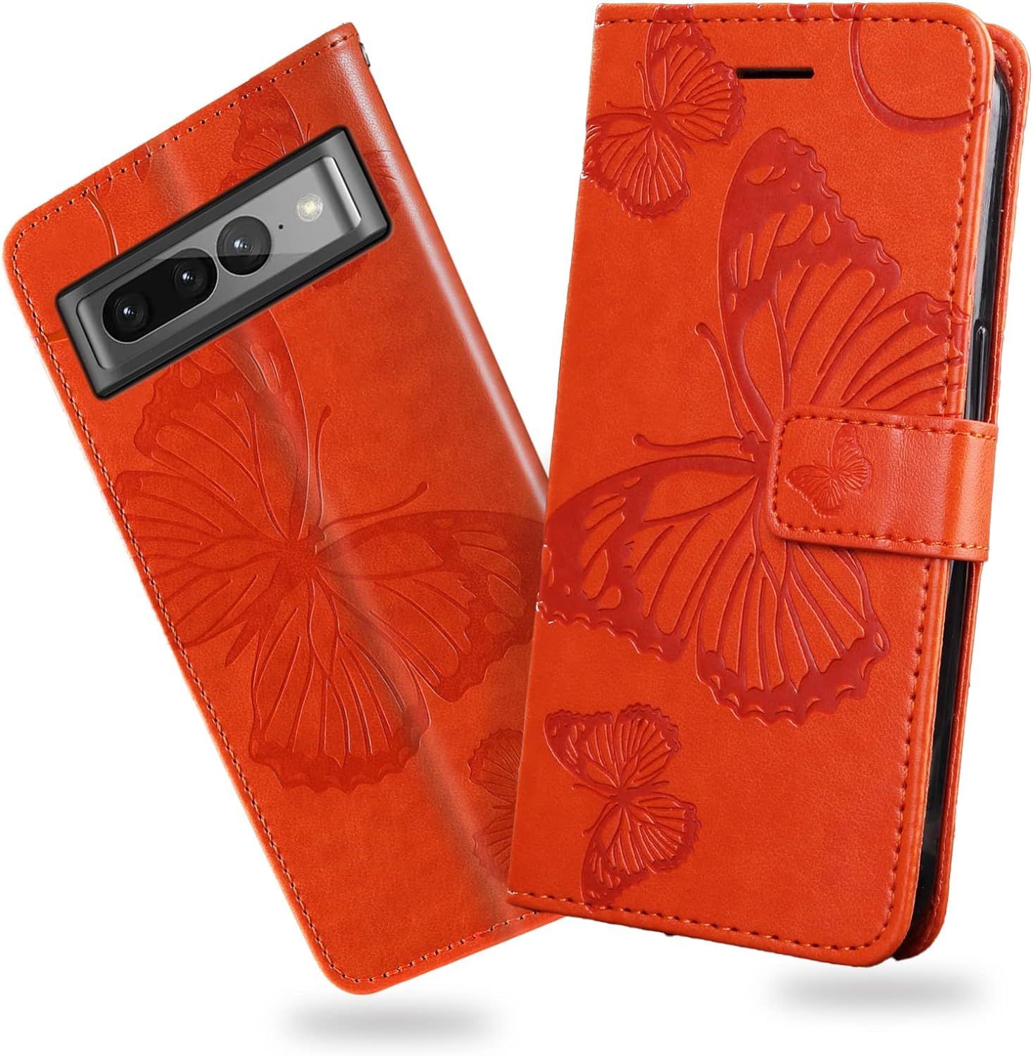 Coque Pour Google Pixel 7 Pro, Papillon Imprim Housse En C...