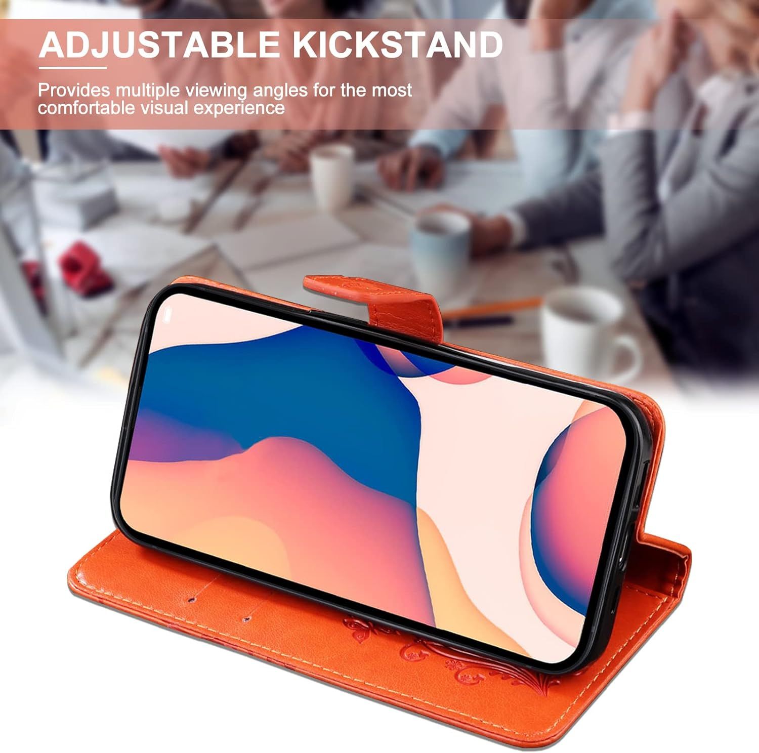Coque Pour Xiaomi Redmi A1, Papillon Imprim Housse En Cuir... - 6