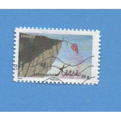 Timbre Oblitéré Used Stamp Selo Carimbado Fête Du Timbre 2011 - Carnet De 12 Timbres Auto-Adhésifs Timbre 3 France 2011