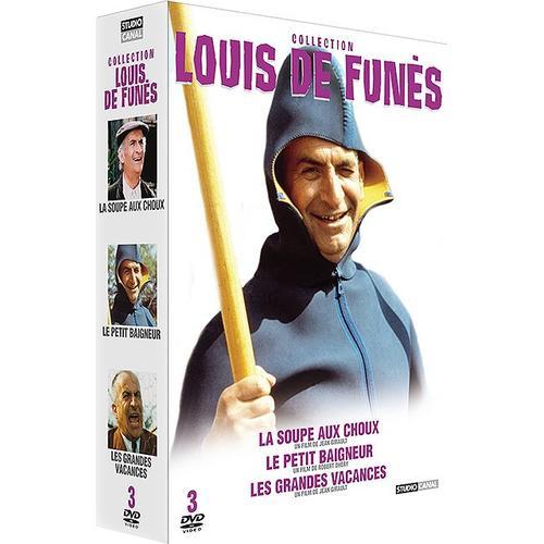 Collection Louis De Funès - La Soupe Aux Choux + Le Petit Baigneur + Les Grandes Vacances - Pack