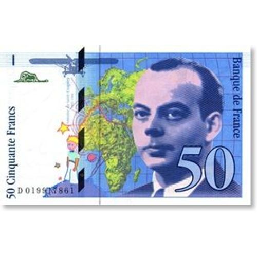 Billets De 50 Francs Avec Anomalie