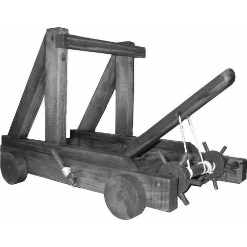 Maquette Médiévale De Catapulte