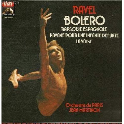 Disque Vinyle 33t Bolero, Pavane Pour Une Infante Defunte, Rapsodie Espagnole, La Valse
