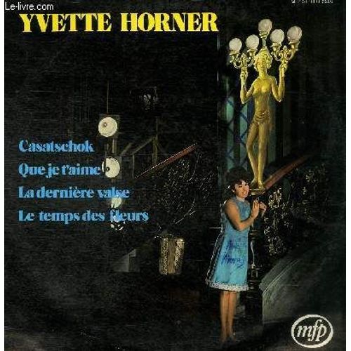 Disque Vinyle 33t Casatschok, Monsieur Carnaval, La Petanque, Un Tout Petit Pantin, Que Je T'aime, La Caldera, Viens Dans Ma Rue, La Bonne Humeur, La Derniere Valse, Le Temps Des Fleurs ...