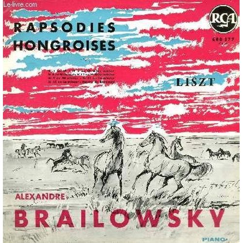 Disque Vinyle 33t Rapsodies Hongroises