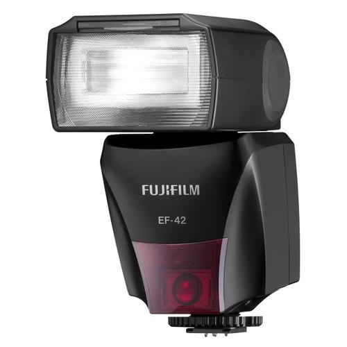 Fujifilm EF-42 - Flash amovible à griffe - 42 (m) - pour GFX 100, 50; X Series X100, X-A5, X-H1, X-H2S, X-Pro3, X-S10, X-T100, X-T200, X-T3, X-T30