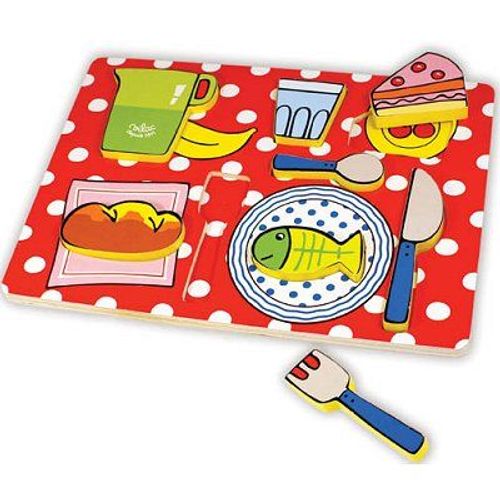 Encastrement 8 Pièces En Bois : Plateau Repas