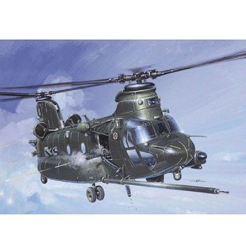 Maquette Hélicoptère : Mh-47 Esoa Chinook-Italeri