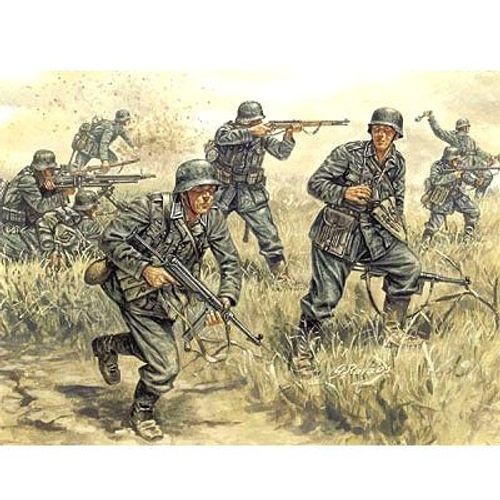 Figurines 2ème Guerre Mondiale : Infanterie Allemande