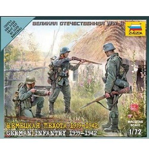 Figurines 2ème Guerre Mondiale : Infanterie Allemande 1941
