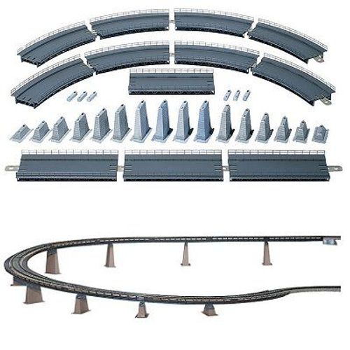 Modélisme Ponts Et Tunnels Ho - Rampe Composée 2-Faller