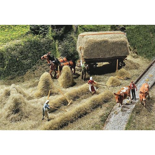 Modélisme Accessoires De Décor Ho - Ferme : Récolte Du Foin-Faller