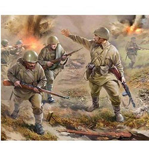 Figurines 2ème Guerre Mondiale : Infanterie Soviétique 1941