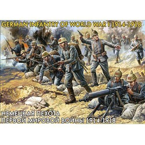 Figurines 1ère Guerre Mondiale : Infanterie Allemande