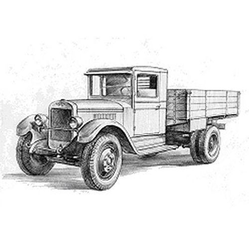 Maquette Camion Soviétique Zis-5-Zvezda