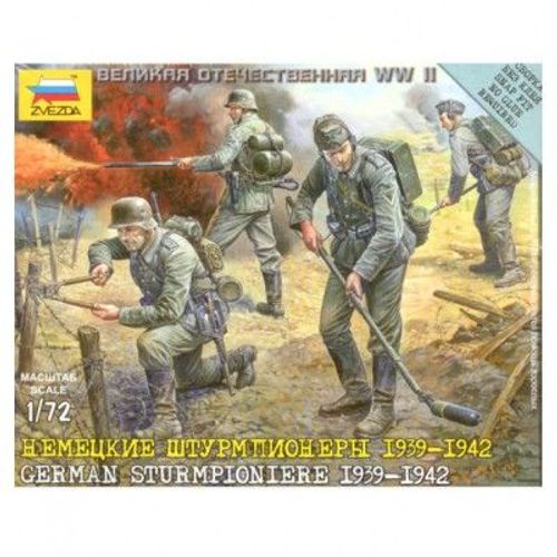 Figurines 2ème Guerre Mondiale : Sapeurs Allemands