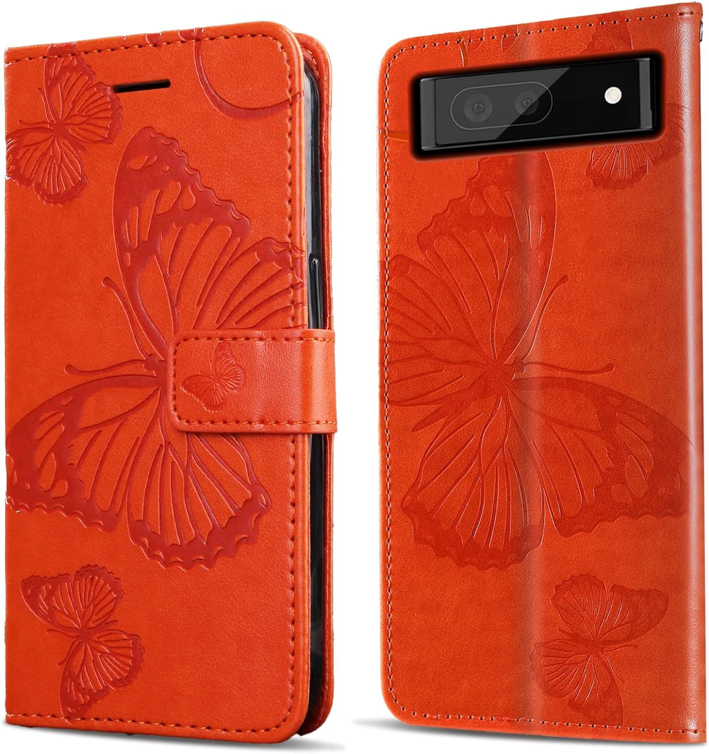 Coque Pour Google Pixel 6a 5g, Papillon Imprim Housse En C...