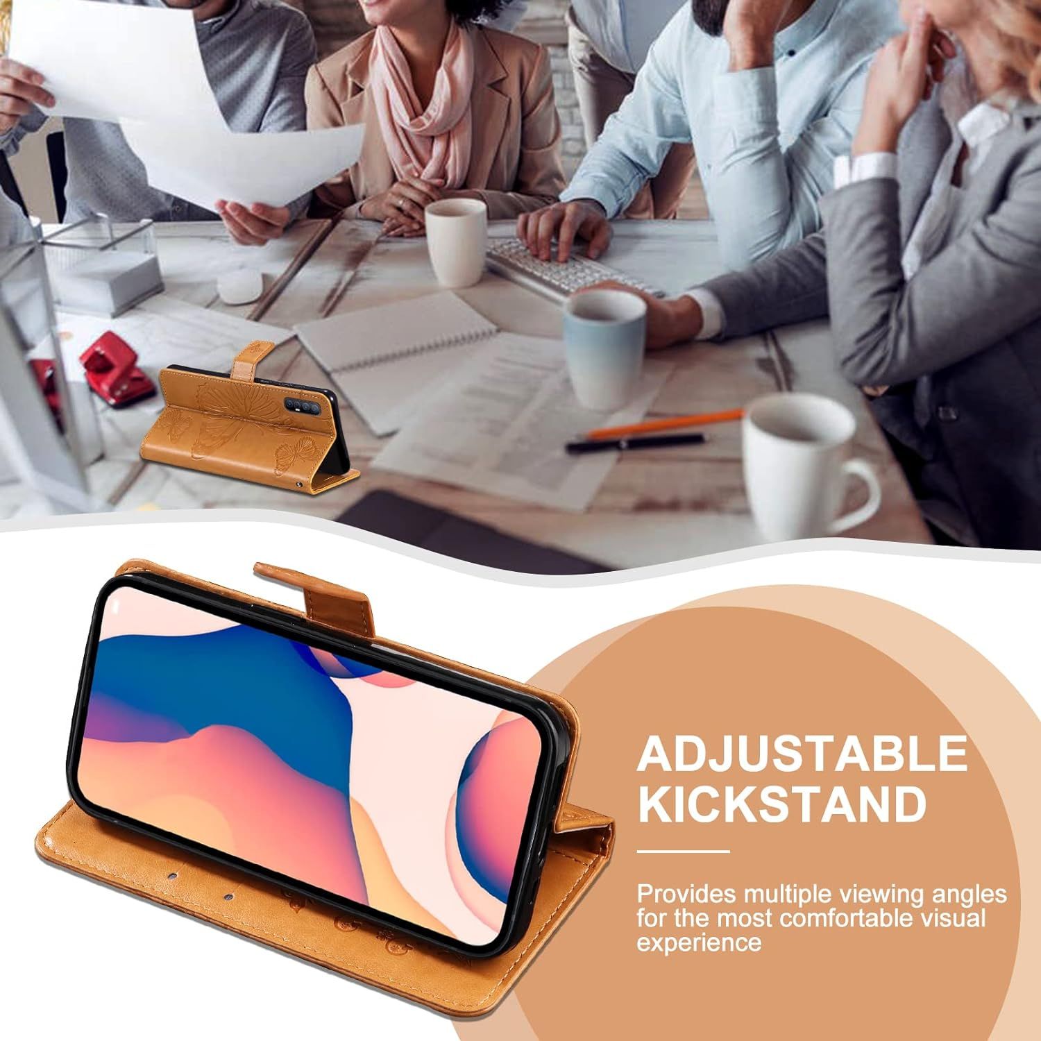 Coque Pour Oppo Find X2 Neo/Oppo Reno 3 Pro 5g, Papillon Imp... - 6