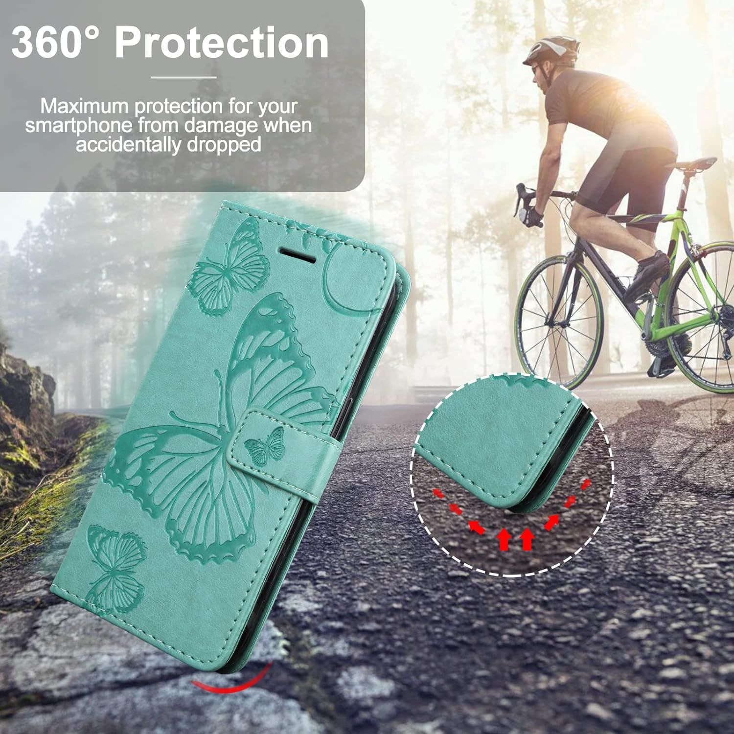 Coque Pour Oneplus Nord 2t 5g, Papillon Imprim Housse En C... - 4