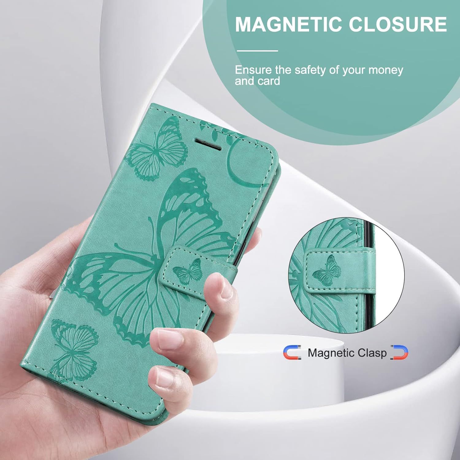Coque Pour Oneplus Nord 2t 5g, Papillon Imprim Housse En C... - 5