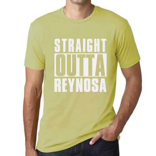 Homme Tee-Shirt Tout Droit Sorti De Reynosa - Straight Outta Reynosa - T-Shirt Graphique Éco-Responsable Vintage Cadeau Nouveauté