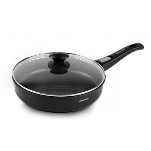 Sauteuse 26 Cm Avec Couvercle Noir Arthur Martin Am2253