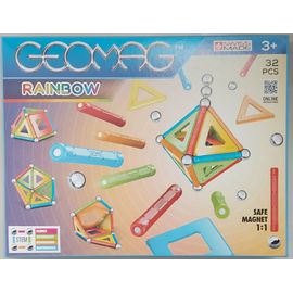 Classic Color 127 Pièces - Jeu Construction Magnétique Pour Enfants Dès