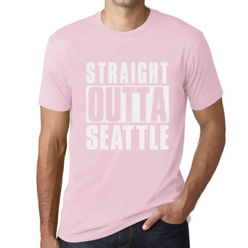 Homme Tee-Shirt Tout Droit Sorti De Seattle - Straight Outta Seattle - T-Shirt Graphique Éco-Responsable Vintage Cadeau Nouveauté