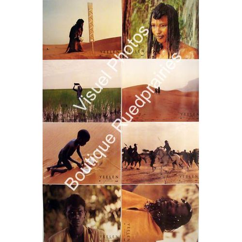 Yeelen La Lumiere - Jeu De Photos D'exploitation Cinématographique - Format 21x27,5cm - De Souleymane Cisse, Kane Issiaka - 1987