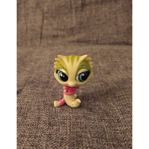 Petshop Lps #3704 Iguane Fille Aux Yeux Bleus