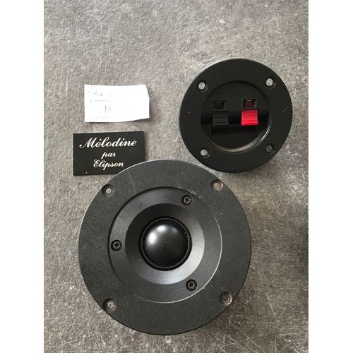 Lot pièces enceinte et connectique pour mélodine par elipson ref M55 65