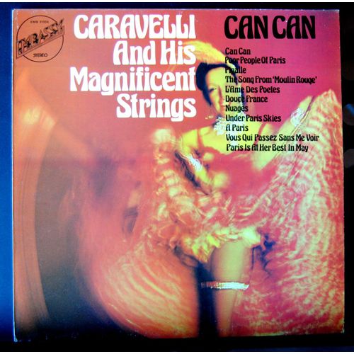 Embassy 31034  -   (Printed In Holland)  :  Can Can, Poor People Of Paris, Pigalle, Moulin Rouge, L'ame Des Poètes, Douce France, Nuages, Under Paris Skies, A Paris, Vous Qui Passez Sans Me Voir,