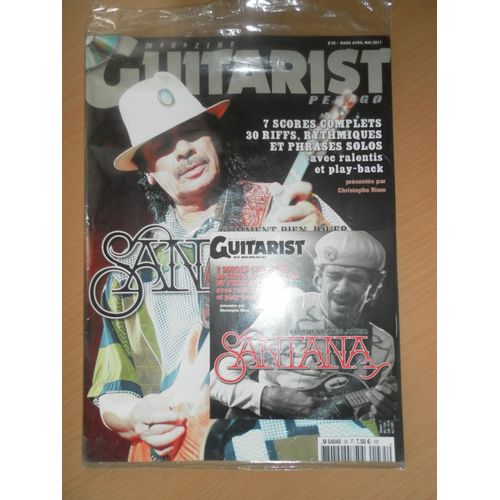 Guitarist Magazine Pedago N°35  Santana
