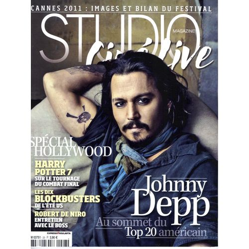 Studio Ciné Live N°28: Depp/ De Niro/ Leone/ Potter/ Chastain/ Lean/ Reno+Clavier/ Dubosc/ De France