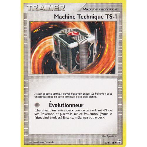 Carte Pokémon Diamant & Perle - Eveil Des Légendes N° 136 " Machine Technique Ts-1 ", À Collectionner